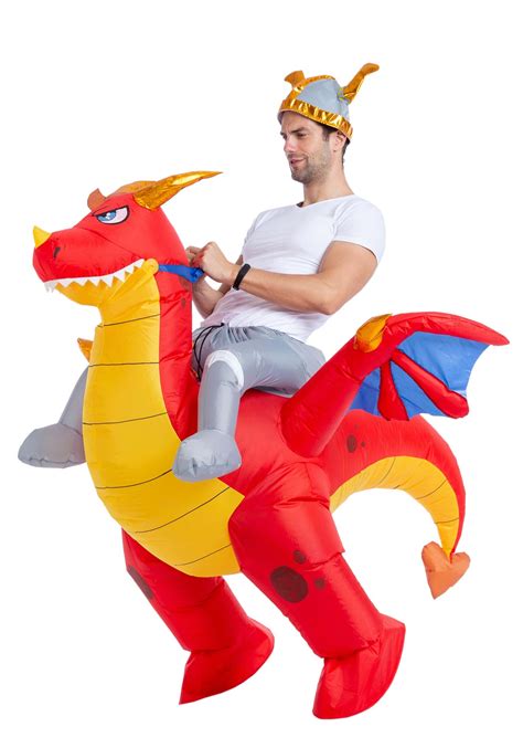 costume halloween dragon|adult inflatable dragon costume.